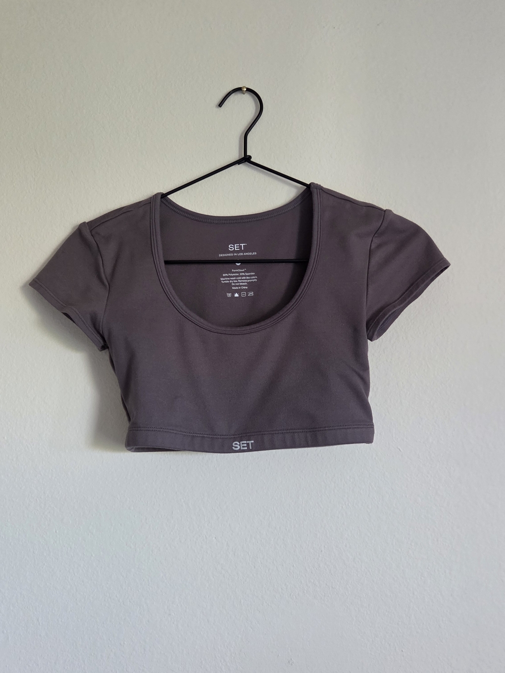 Set Active Workout Crop Top - Size Small